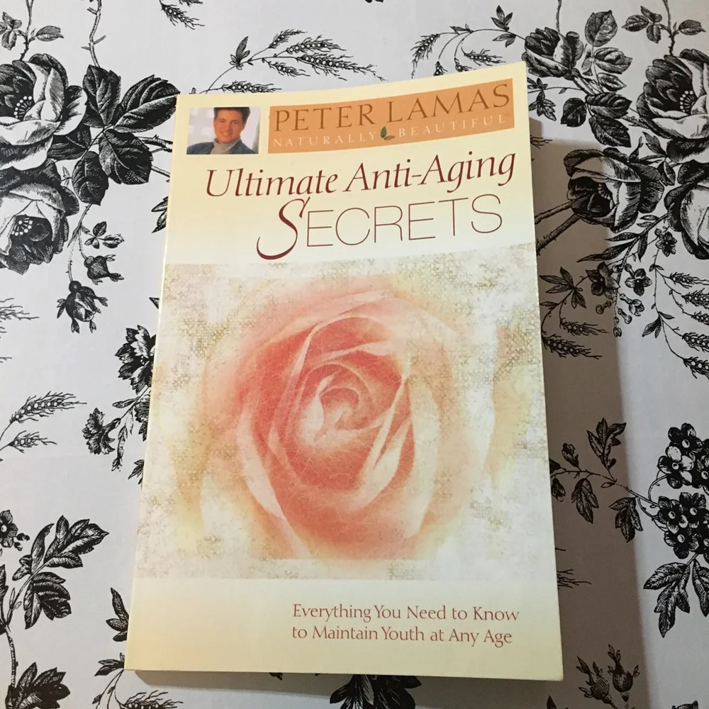 Peter Lamas Signed Book Bundle All 4 Rare Beauty Anti Aging 2003 Trade Paperback